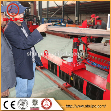 elliptical head flanging machine